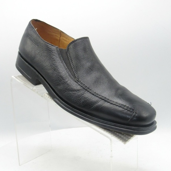 Sandro 5302 Size 10.5 D Black Loafers C3A C20.2 - Picture 1 of 8